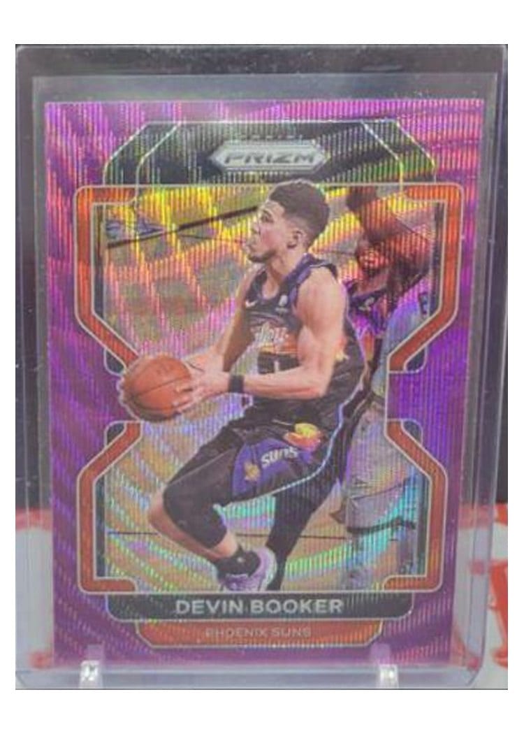 2021-22 Panini Prizm Base Set Devin Booker #203 card
