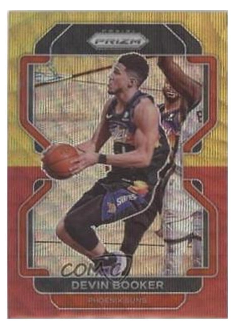 2021-22 Panini Prizm Base Set Devin Booker #203 card