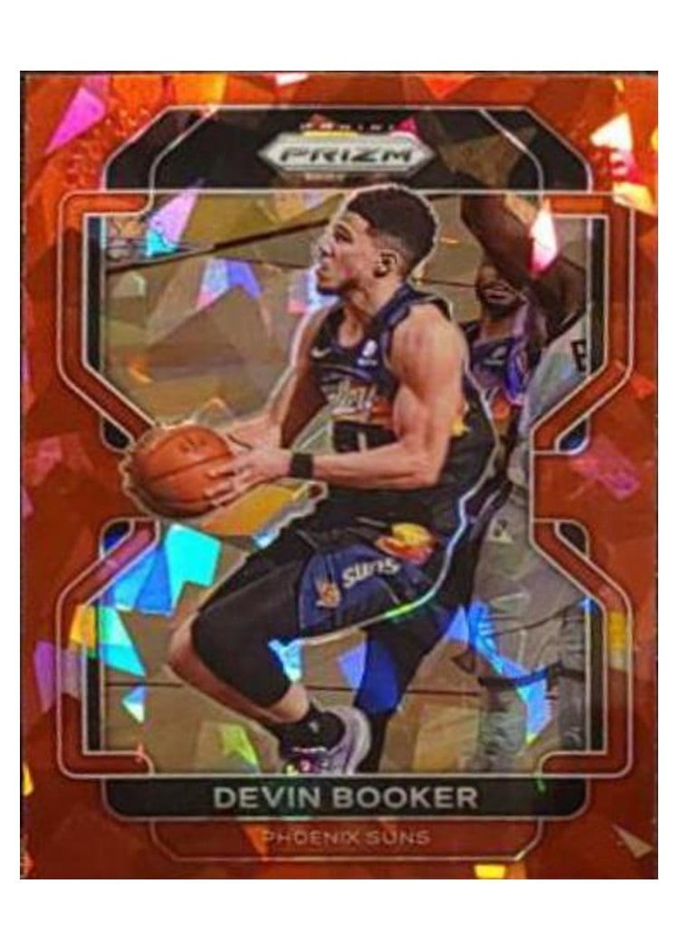 2021-22 Panini Prizm Base Set Devin Booker #203 card