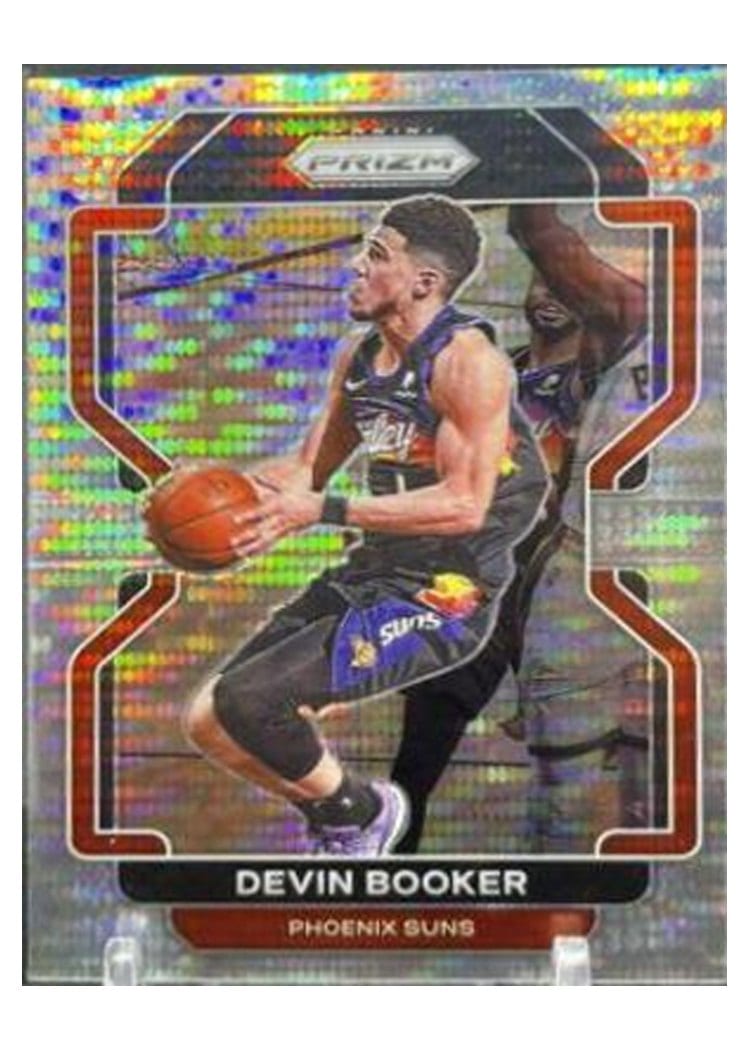 2021-22 Panini Prizm Base Set Devin Booker #203 card