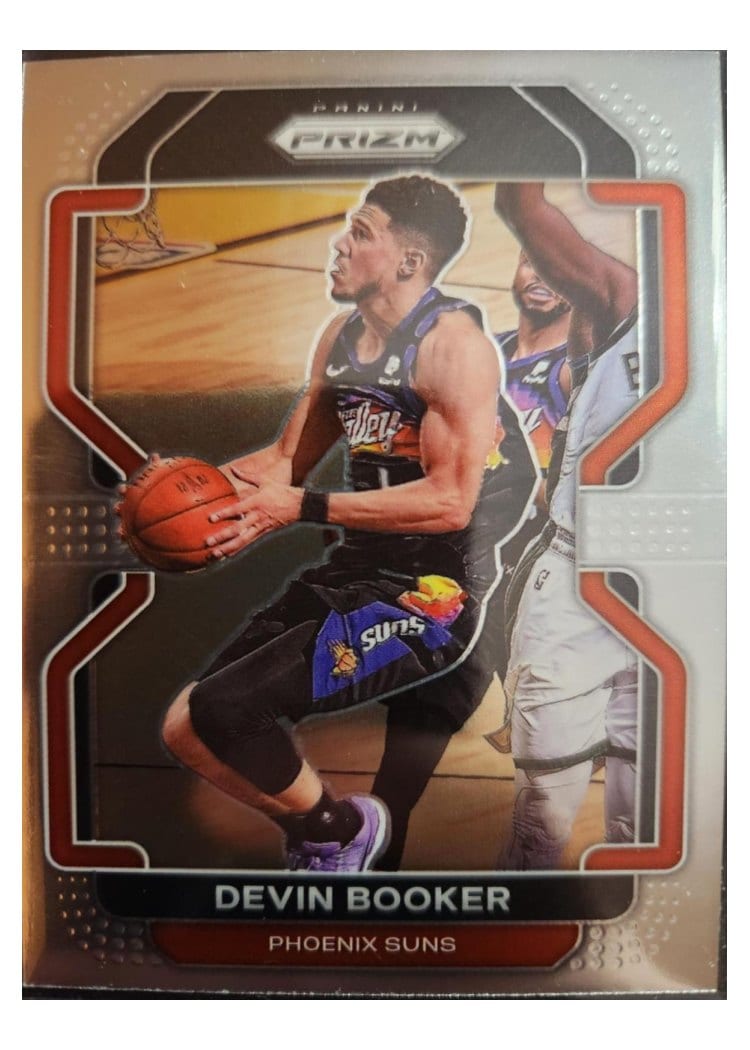 2021-22 Panini Prizm Base Set Devin Booker #203 card