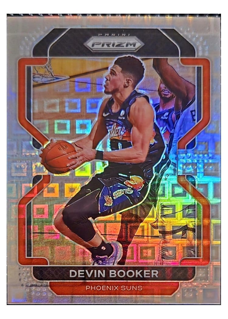 2021-22 Panini Prizm Base Set Devin Booker #203 card