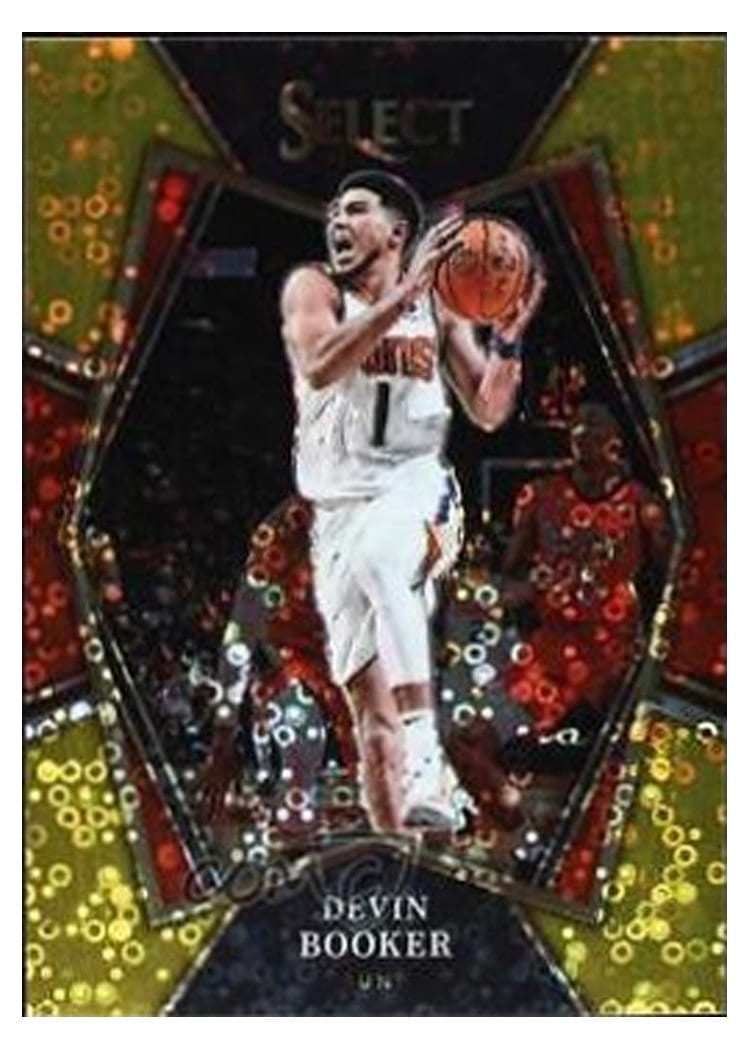 2021-22 Panini Select Base Set Devin Booker #158 card