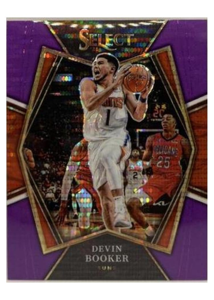 2021-22 Panini Select Base Set Devin Booker #158 card