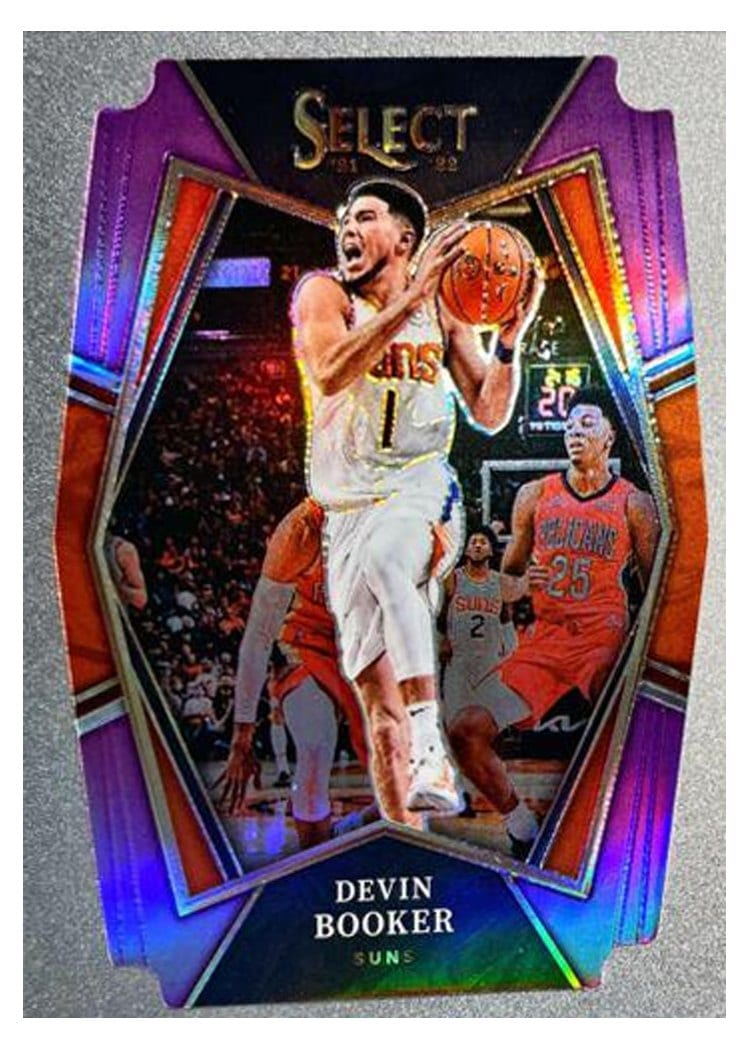 2021-22 Panini Select Base Set Devin Booker #158 card