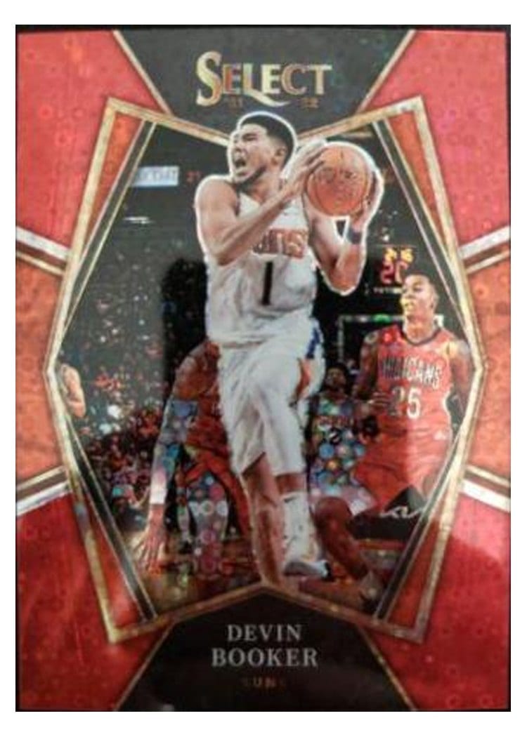 2021-22 Panini Select Base Set Devin Booker #158 card