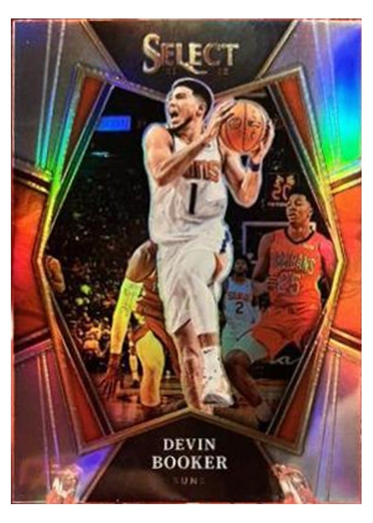 2021-22 Panini Select Base Set Devin Booker #158 card