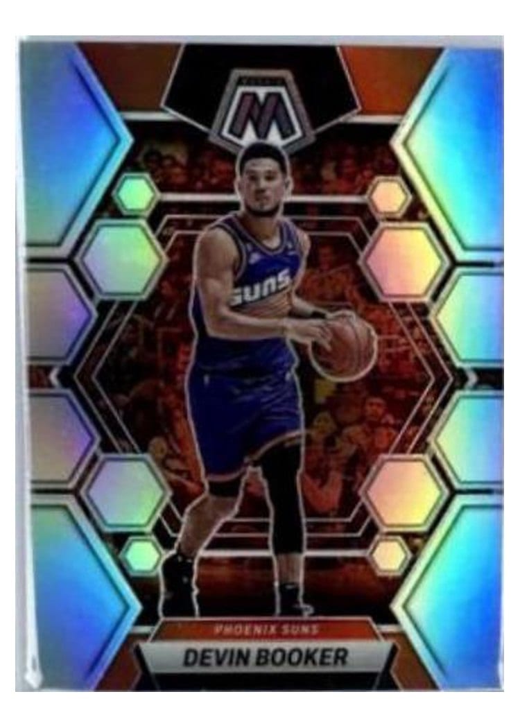 2022-23 Panini Mosaic Base Set Devin Booker Silver #30 card