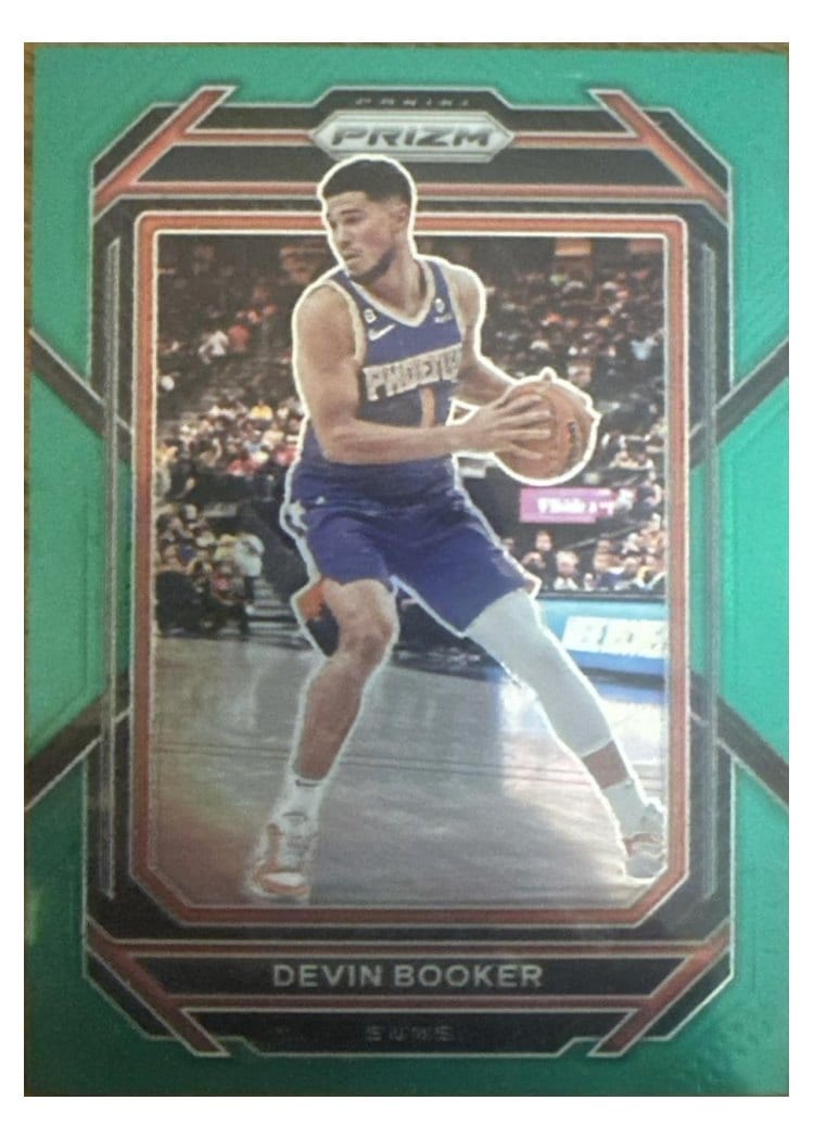 2022-23 Panini Prizm Base Set Devin Booker #140 card