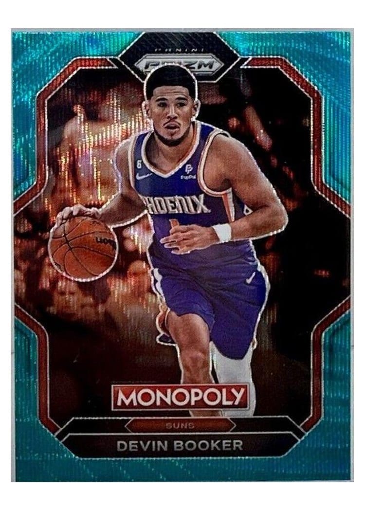 2022-23 Panini Prizm Base Set Devin Booker #140 card