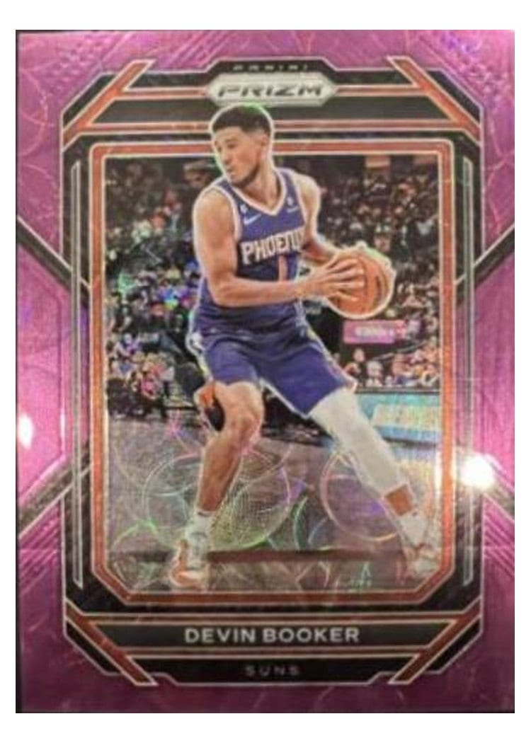 2022-23 Panini Prizm Base Set Devin Booker #140 card