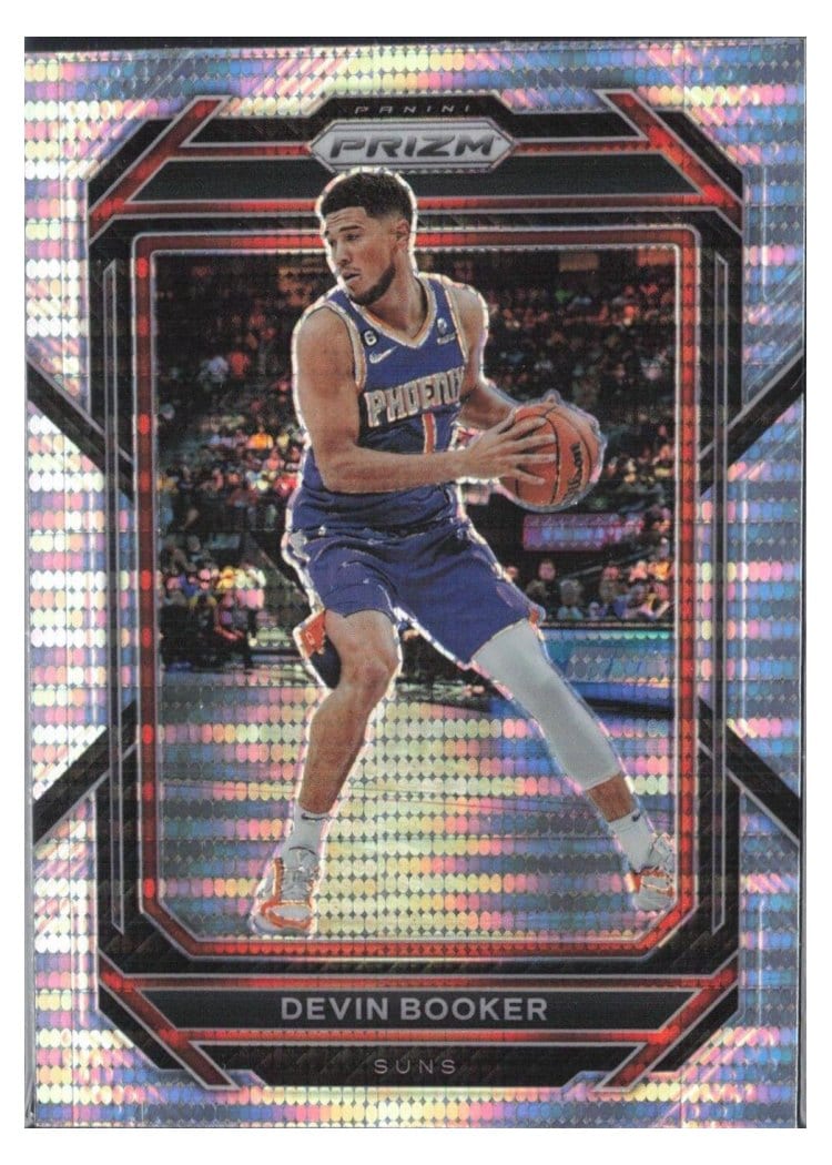 2022-23 Panini Prizm Base Set Devin Booker #140 card