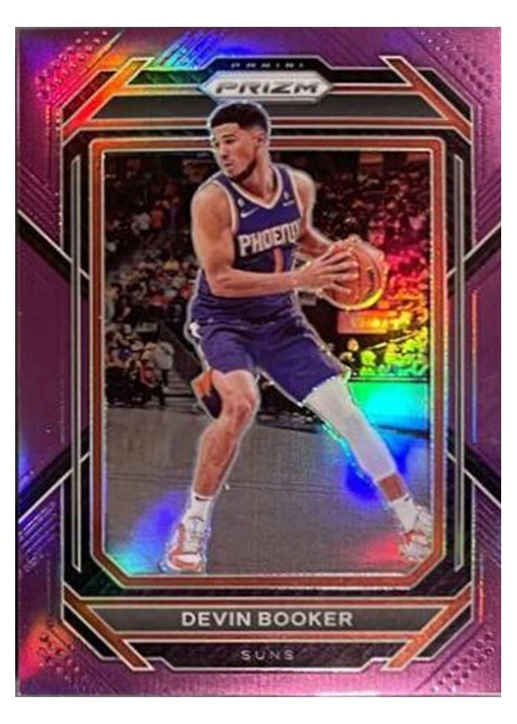 2022-23 Panini Prizm Base Set Devin Booker #140 card