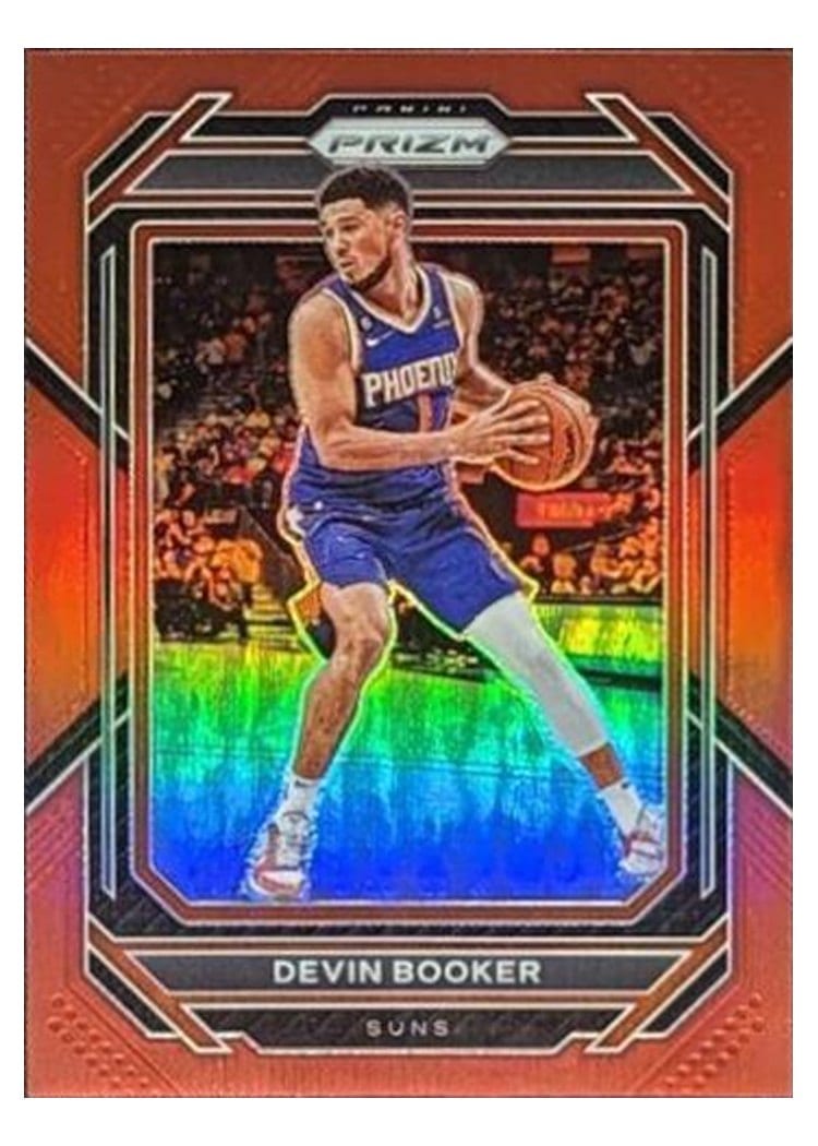 2022-23 Panini Prizm Base Set Devin Booker #140 card