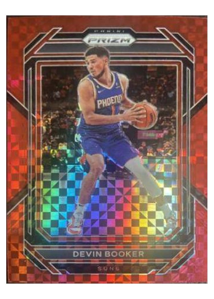 2022-23 Panini Prizm Base Set Devin Booker #140 card