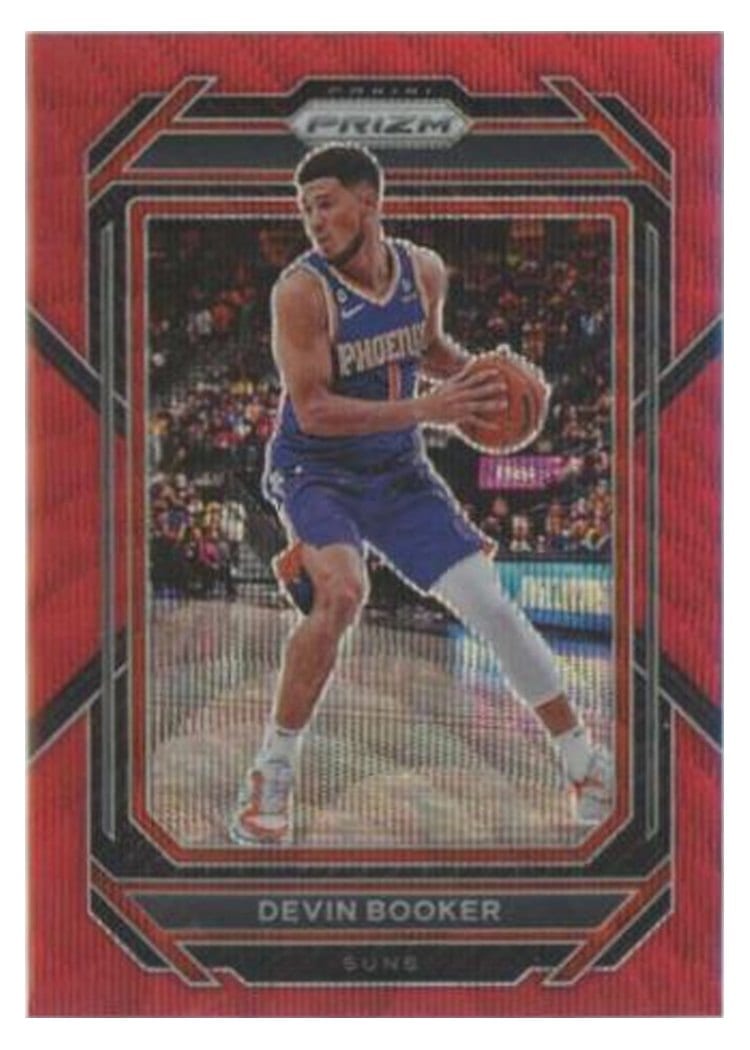 2022-23 Panini Prizm Base Set Devin Booker #140 card