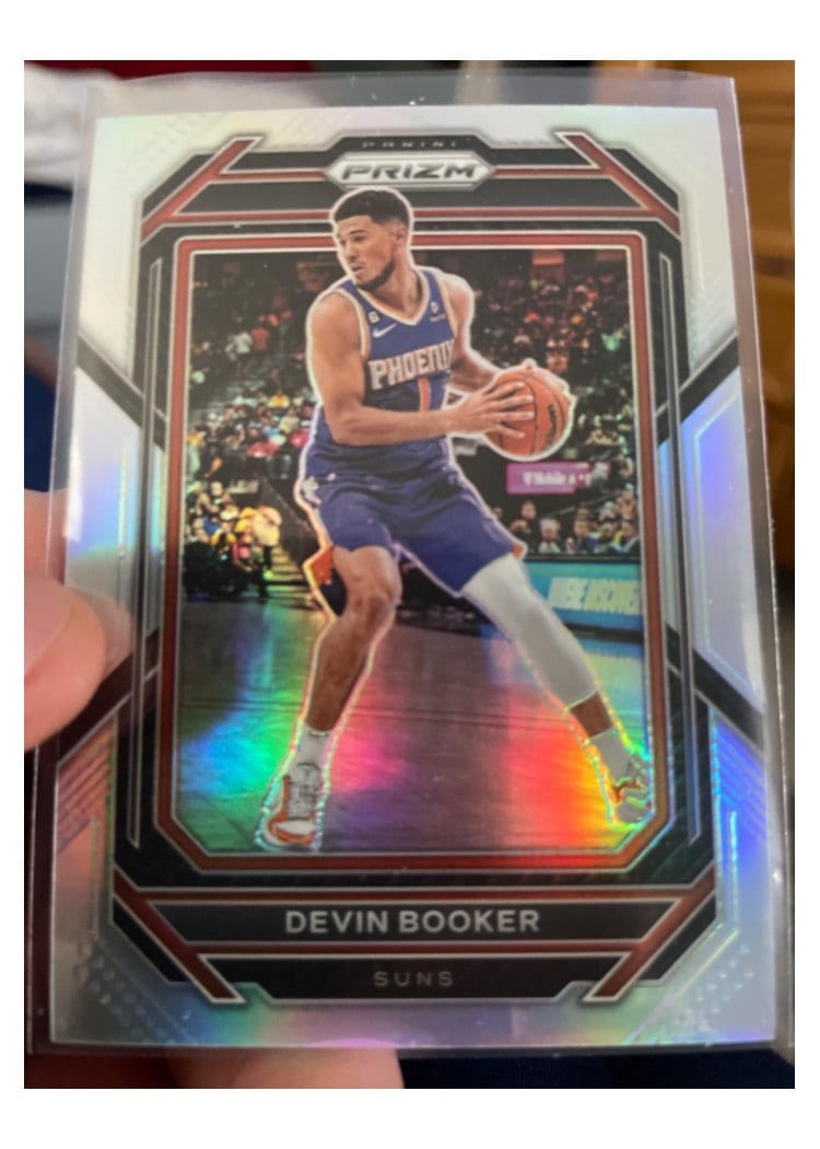 2022-23 Panini Prizm Base Set Devin Booker #140 card