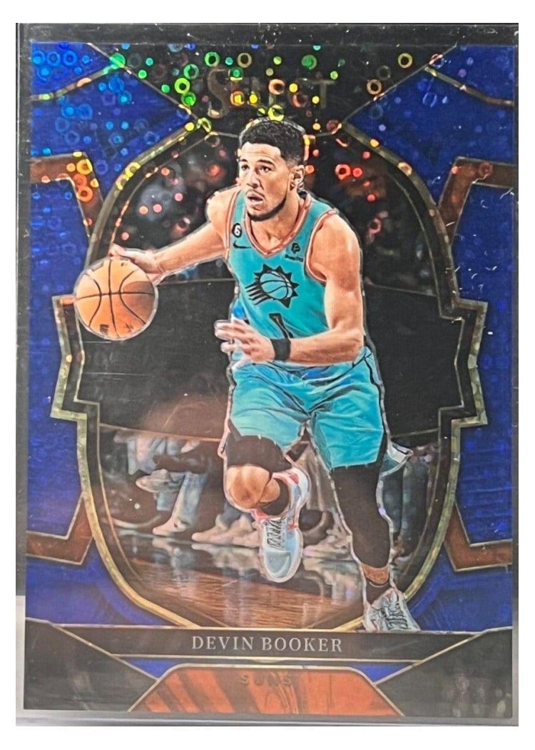2022-23 Panini Select Base Set Devin Booker #138 card