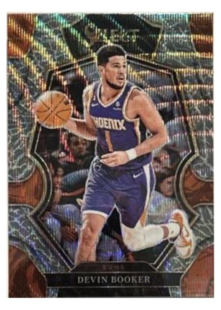 2022-23 Panini Select Base Set Devin Booker #138 card