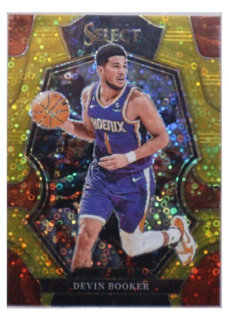 2022-23 Panini Select Base Set Devin Booker #138 card