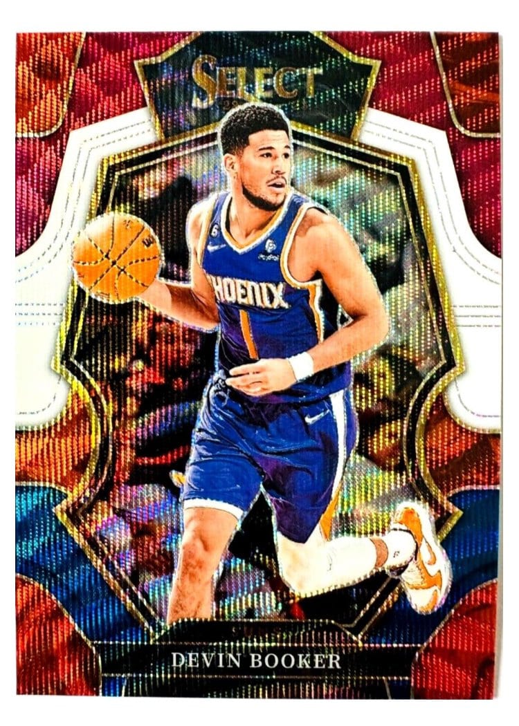 2022-23 Panini Select Base Set Devin Booker #138 card
