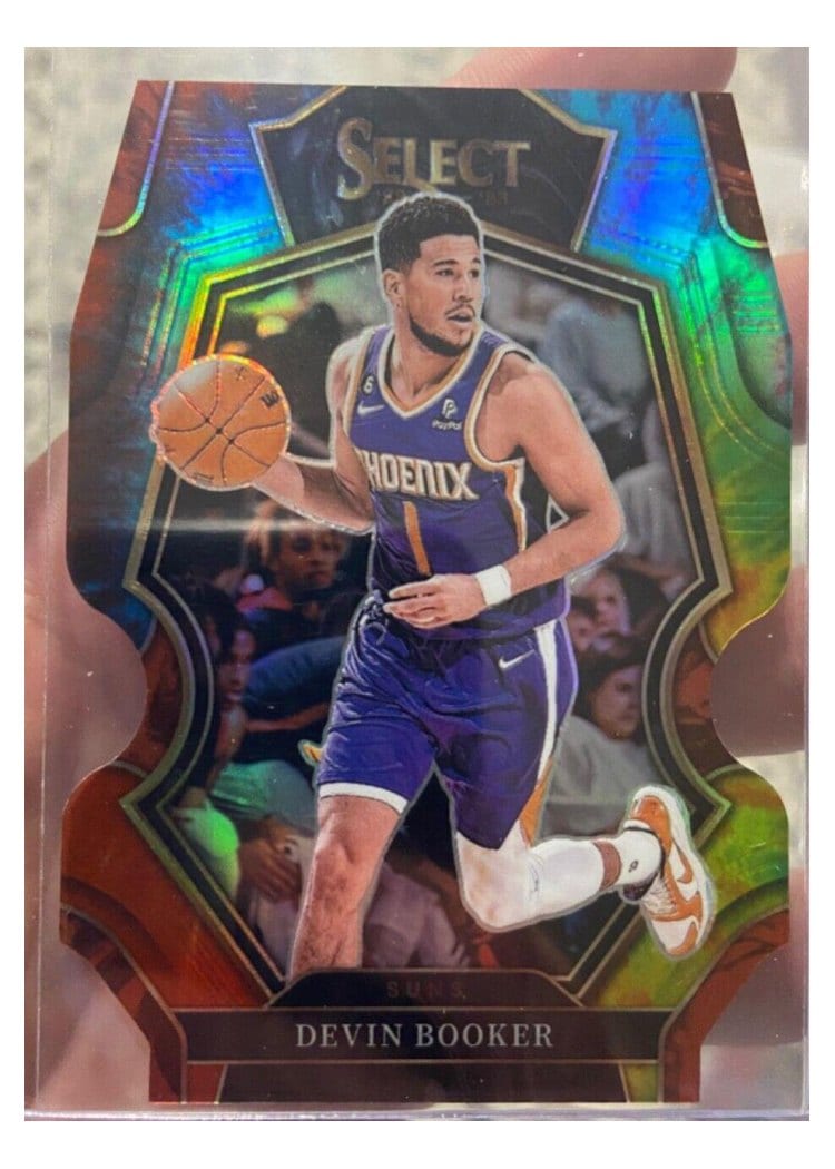 2022-23 Panini Select Base Set Devin Booker #138 card