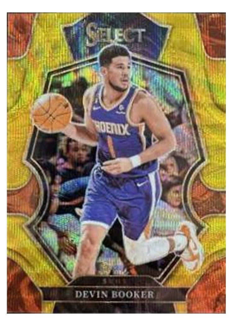 2022-23 Panini Select Base Set Devin Booker #238 card