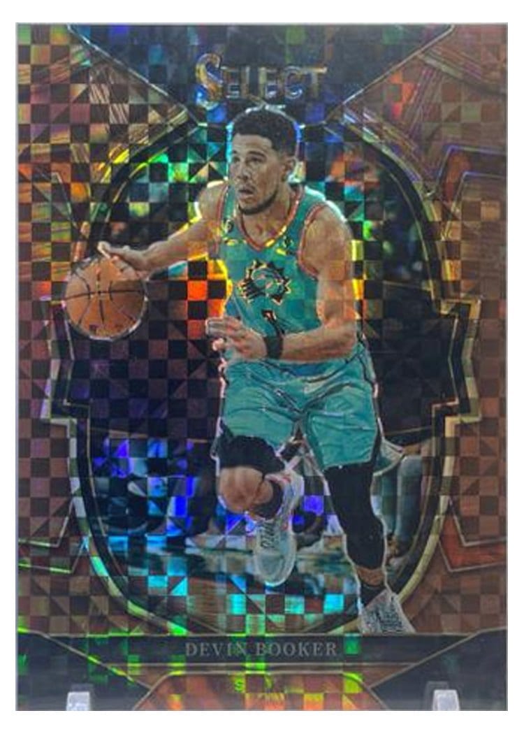 2022-23 Panini Select Base Set Devin Booker #38 card