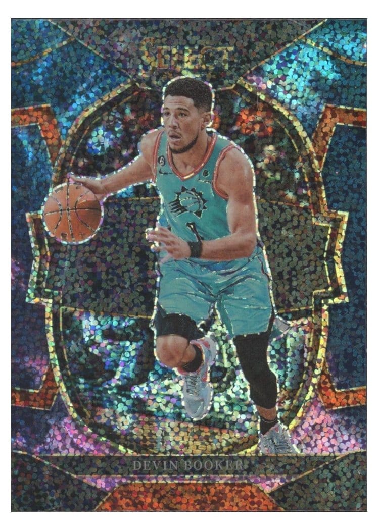 2022-23 Panini Select Base Set Devin Booker #38 card