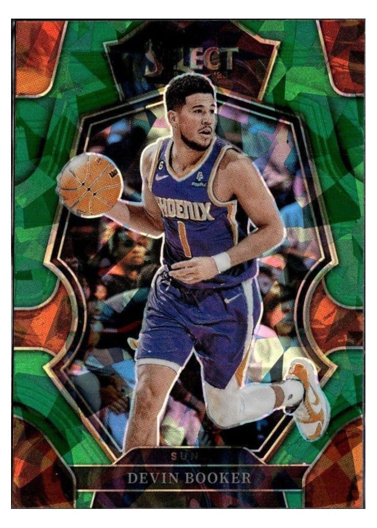 2022-23 Panini Select Base Set Devin Booker #38 card