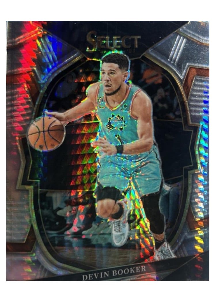 2022-23 Panini Select Base Set Devin Booker #38 card