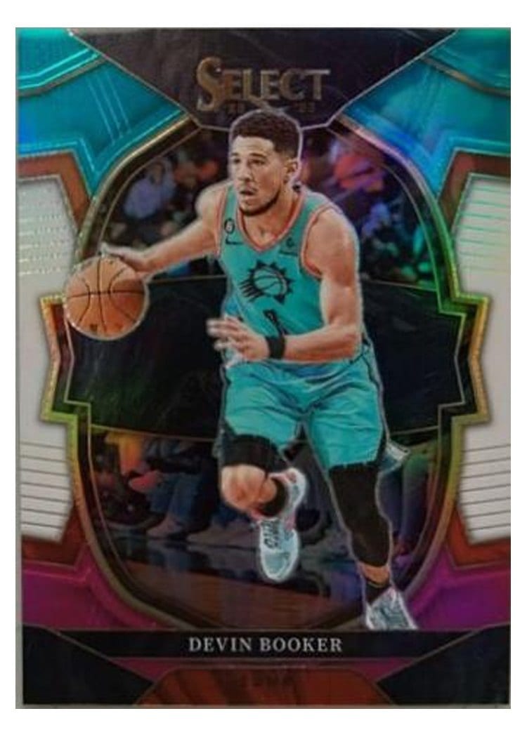 2022-23 Panini Select Base Set Devin Booker #38 card