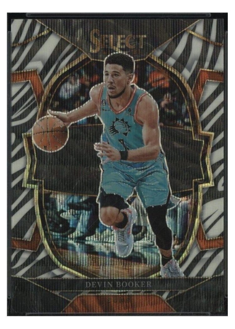 2022-23 Panini Select Base Set Devin Booker #38 card