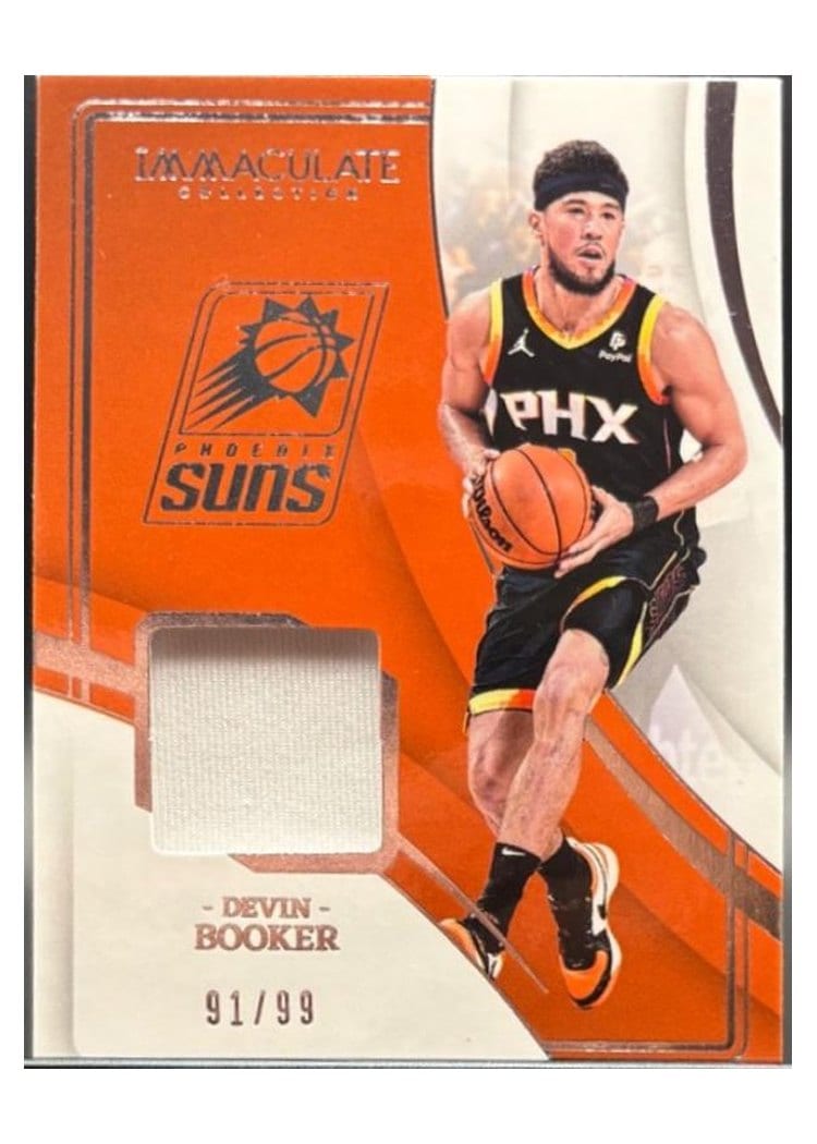 2023-24 Panini Immaculate Collection Materials Devin Booker #3 card