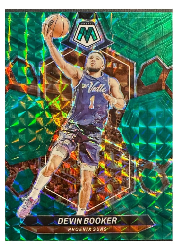 2023-24 Panini Mosaic Base Set Devin Booker #125 card