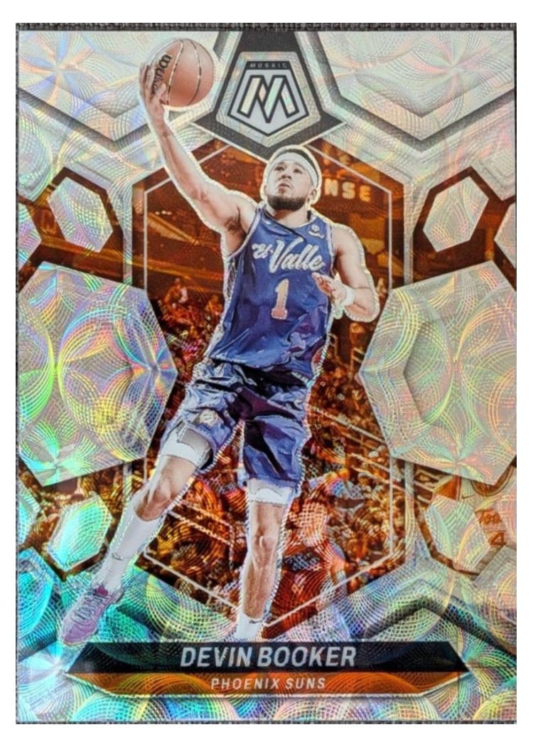 2023-24 Panini Mosaic Base Set Devin Booker #125 card
