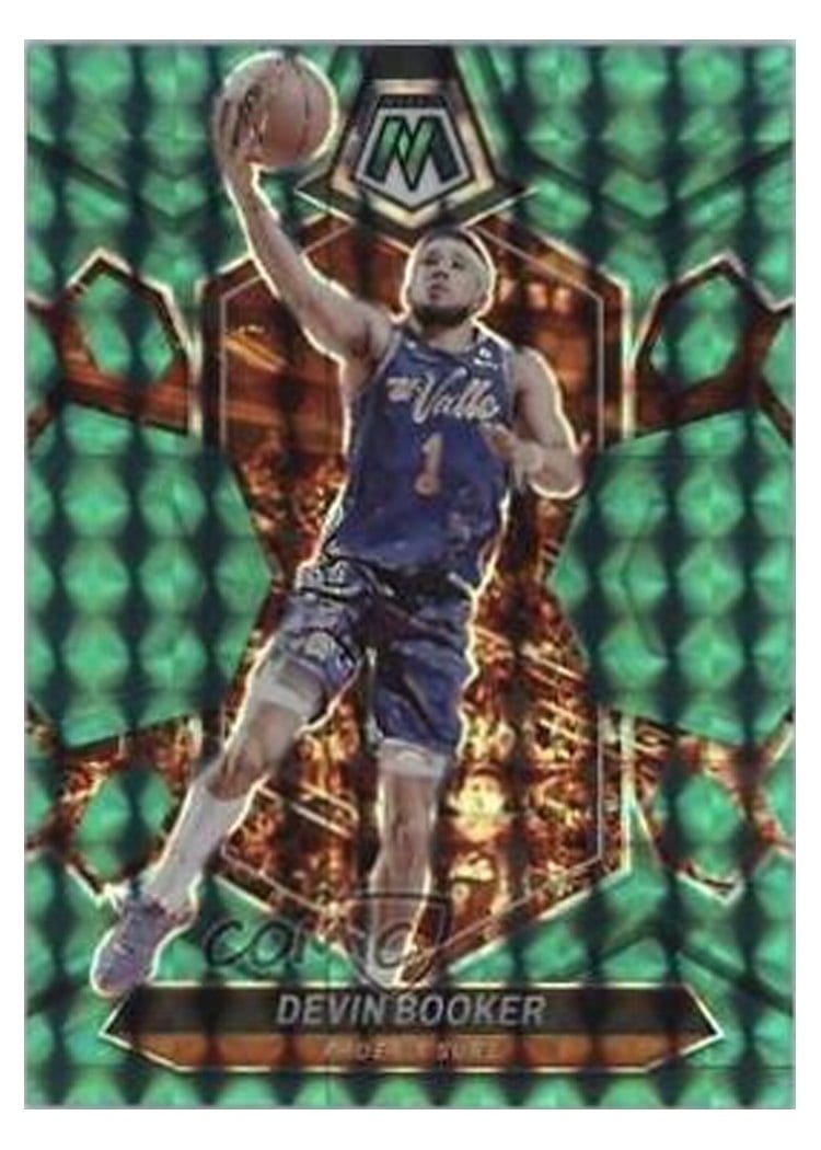 2023-24 Panini Mosaic Base Set Devin Booker Teal #125 card