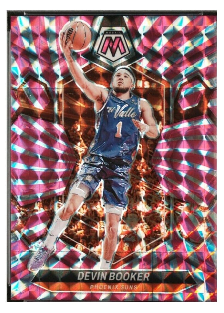 2023-24 Panini Mosaic Base Set Devin Booker #125 card