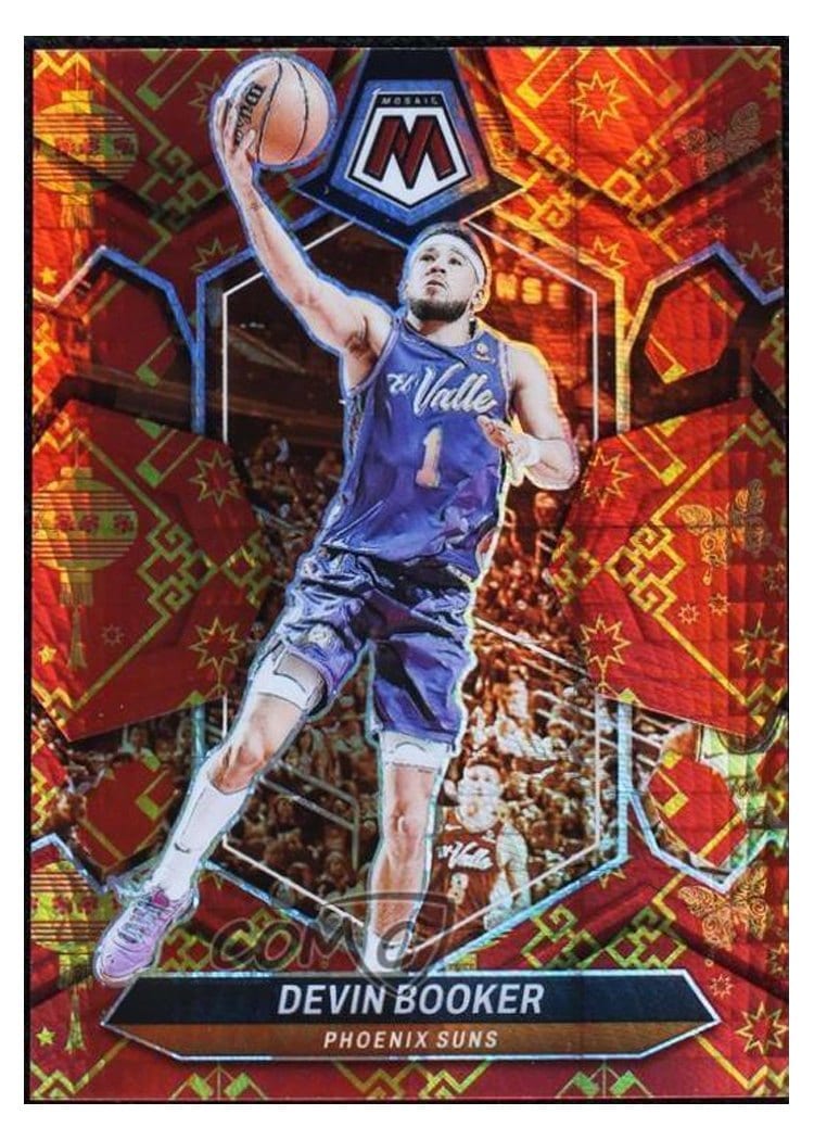 2023-24 Panini Mosaic Base Set Devin Booker #125 card