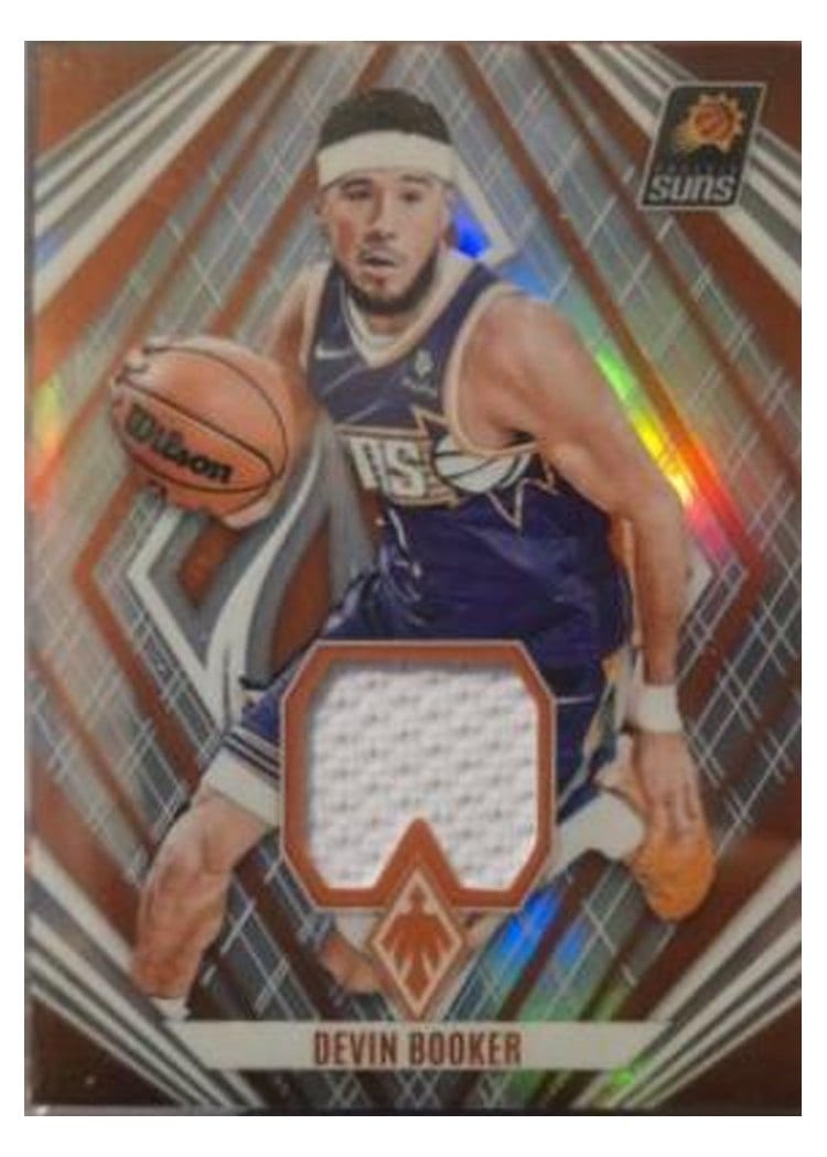 2023-24 Panini Phoenix Veteran Materials Devin Booker #VM-BKR card