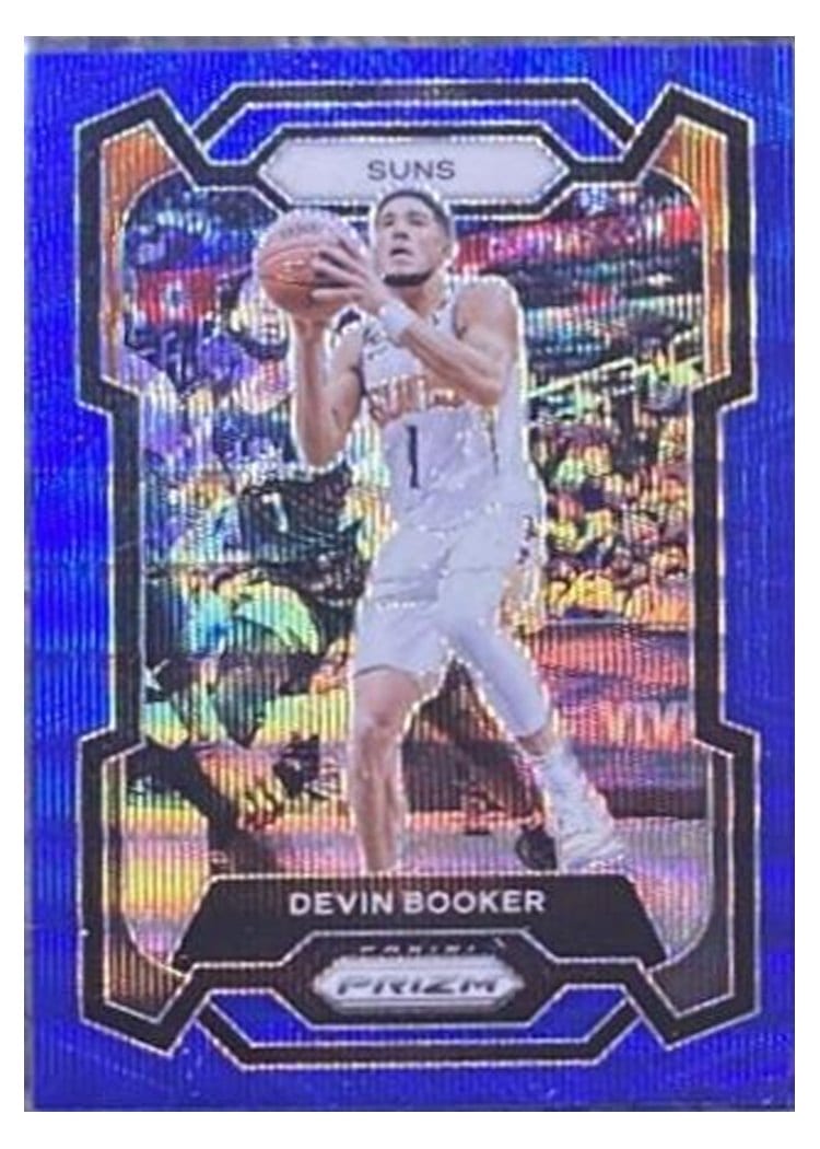 2023-24 Panini Prizm Base Set Devin Booker #58 card
