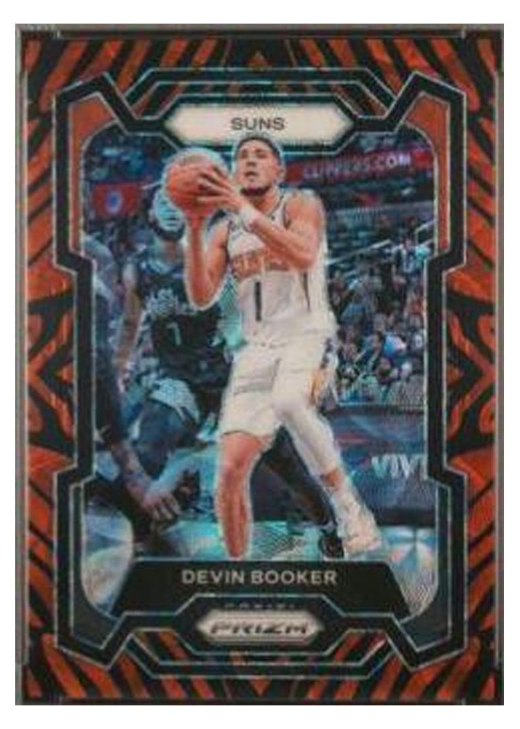 2023-24 Panini Prizm Base Set Devin Booker #58 card