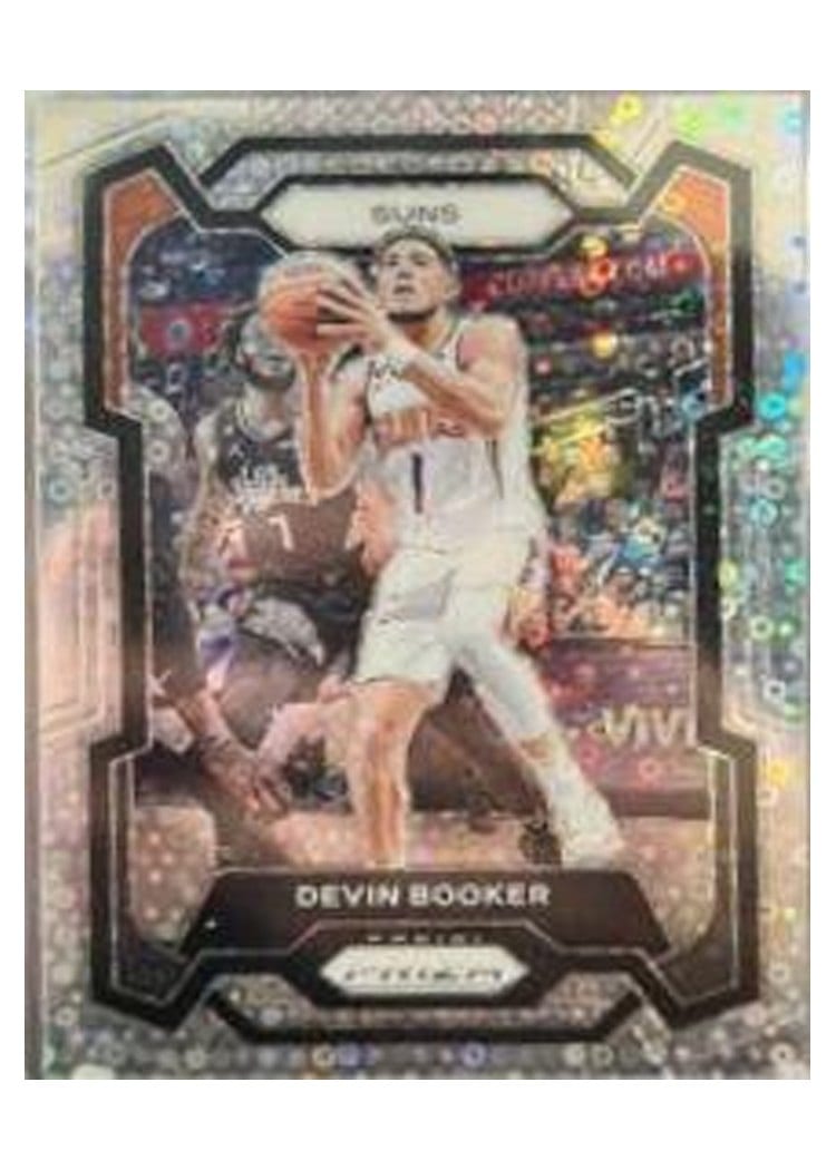 2023-24 Panini Prizm Base Set Devin Booker #58 card