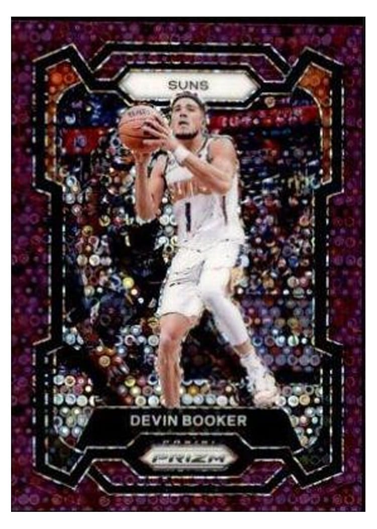2023-24 Panini Prizm Base Set Devin Booker #58 card
