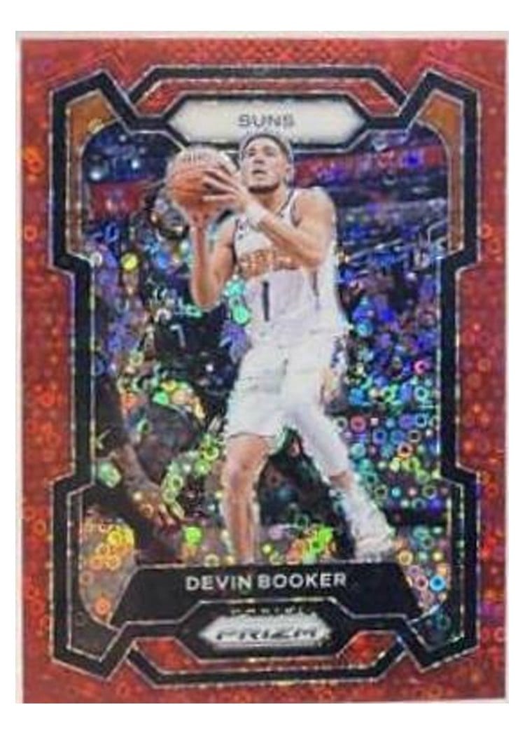 2023-24 Panini Prizm Base Set Devin Booker #58 card