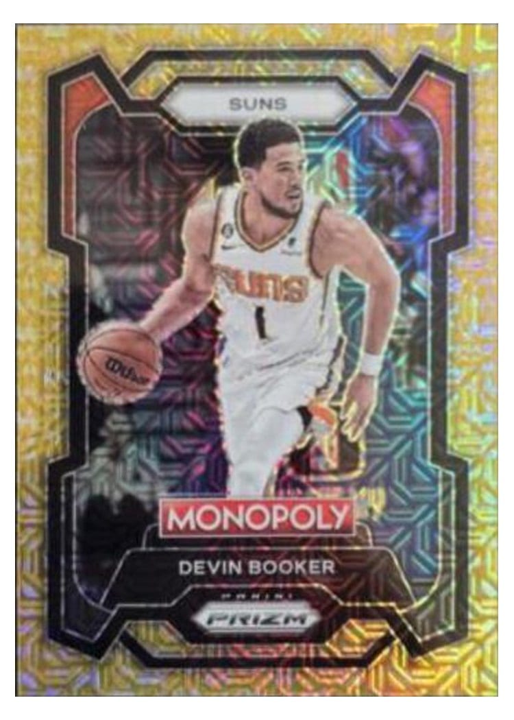 2023-24 Panini Prizm Base Set Devin Booker #58 card