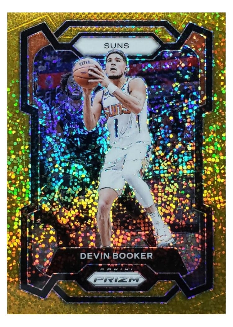 2023-24 Panini Prizm Base Set Devin Booker #58 card