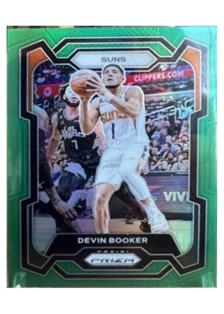 2023-24 Panini Prizm Base Set Devin Booker #58 card