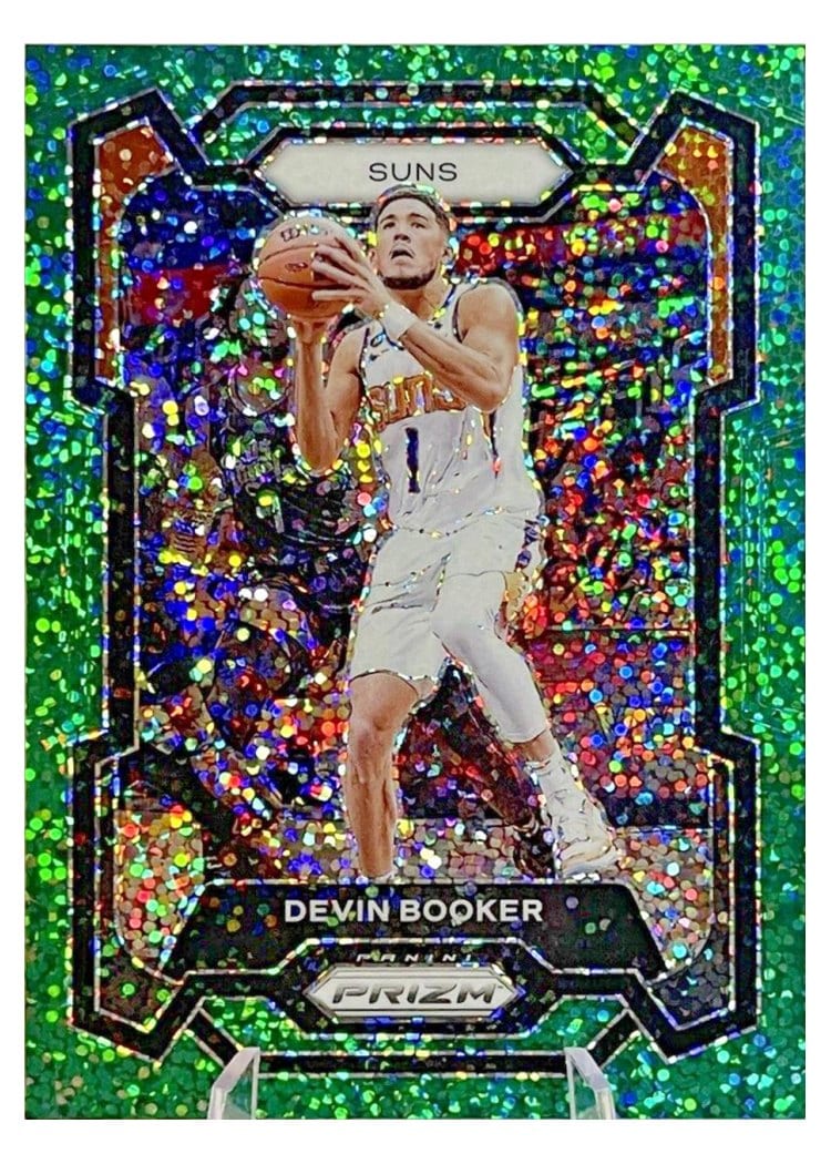 2023-24 Panini Prizm Base Set Devin Booker #58 card
