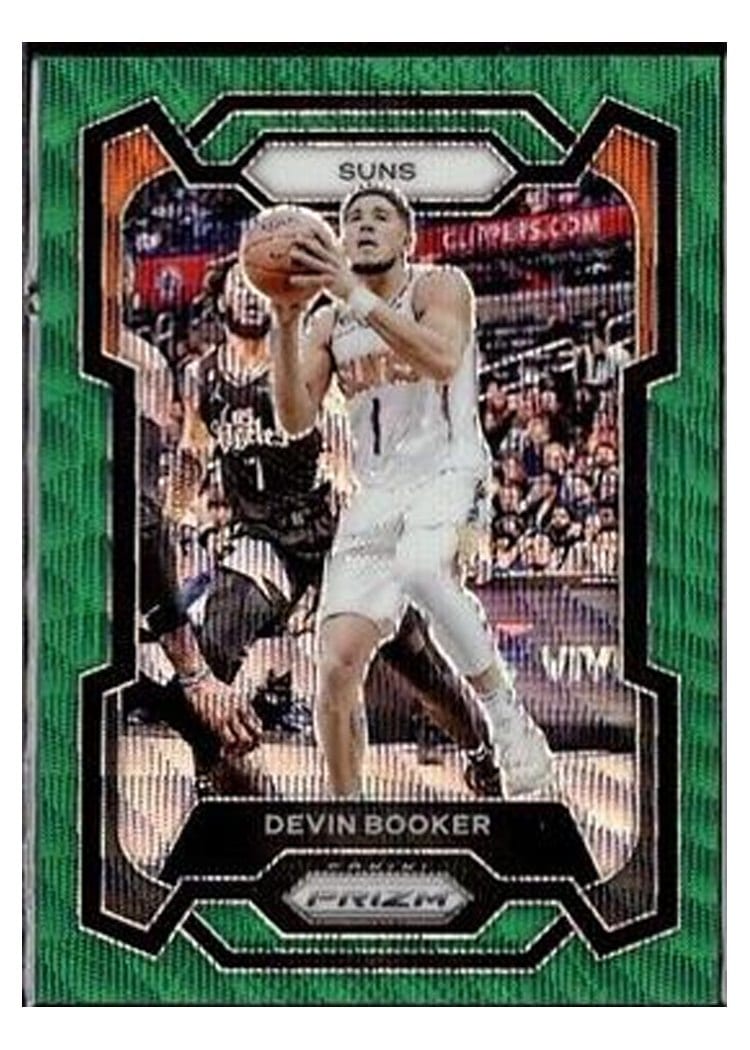 2023-24 Panini Prizm Base Set Devin Booker #58 card